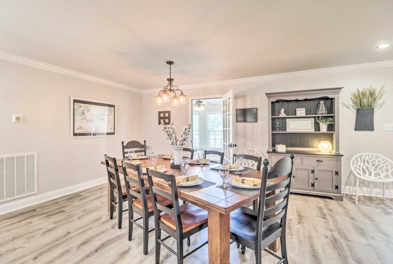 Waterfront Lake Sinclair Home With Boat Dock! Milledgeville Exteriör bild