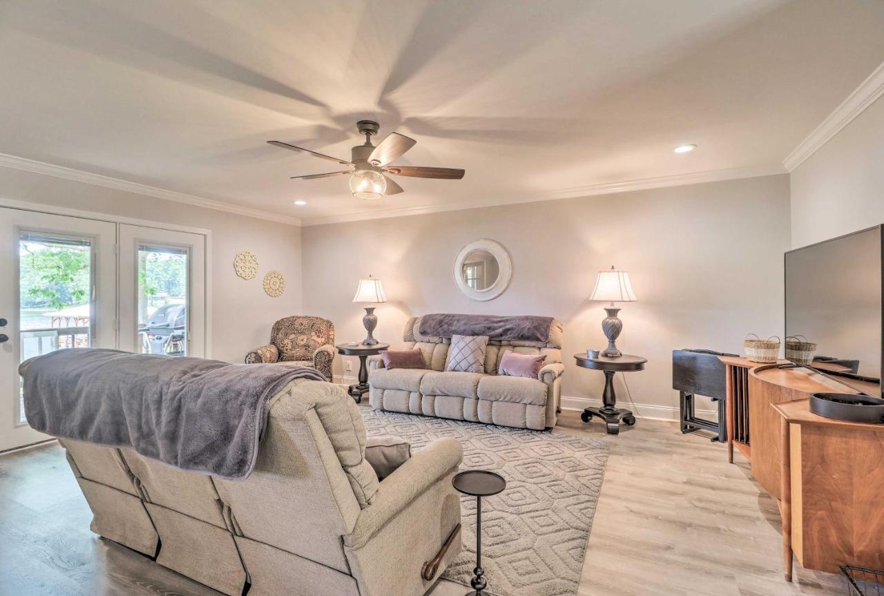 Waterfront Lake Sinclair Home With Boat Dock! Milledgeville Exteriör bild