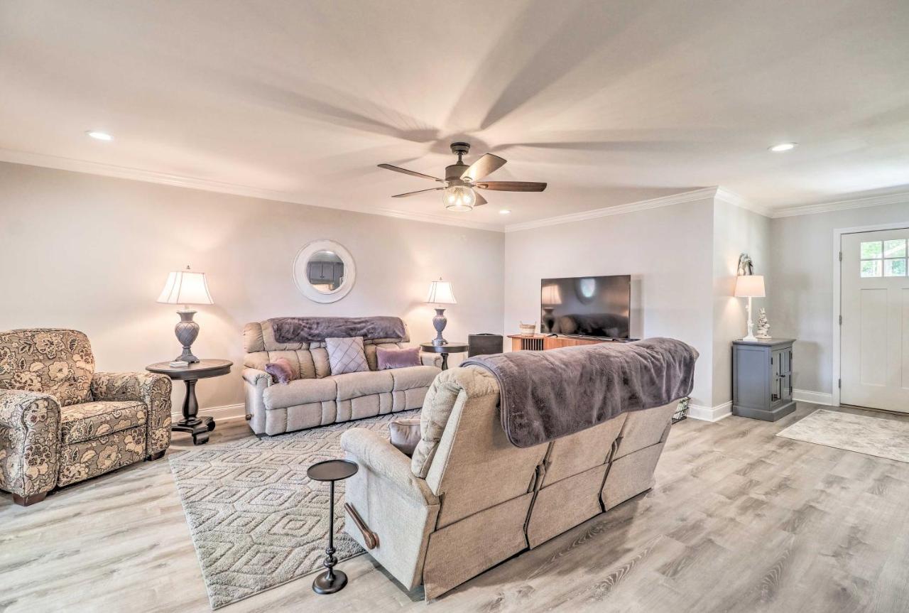 Waterfront Lake Sinclair Home With Boat Dock! Milledgeville Exteriör bild