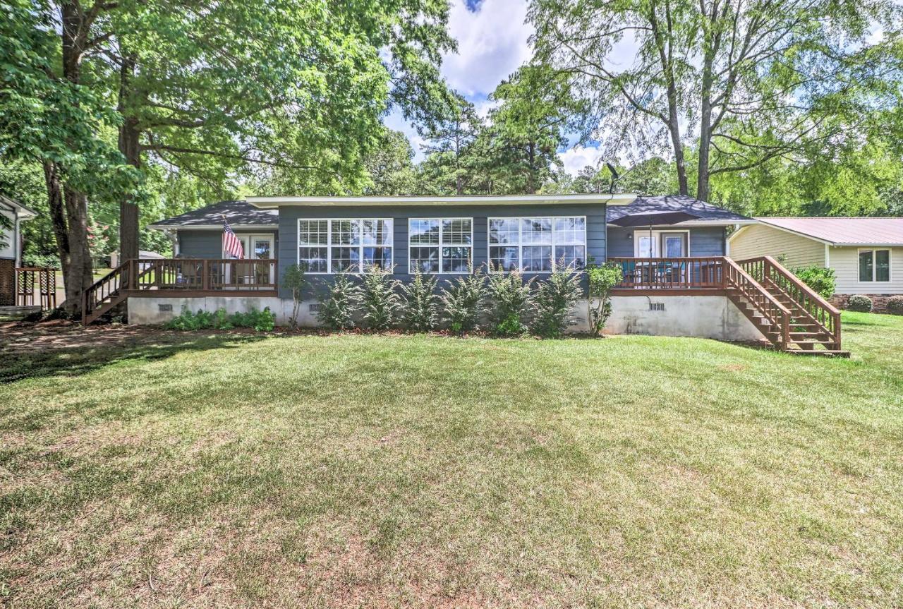 Waterfront Lake Sinclair Home With Boat Dock! Milledgeville Exteriör bild