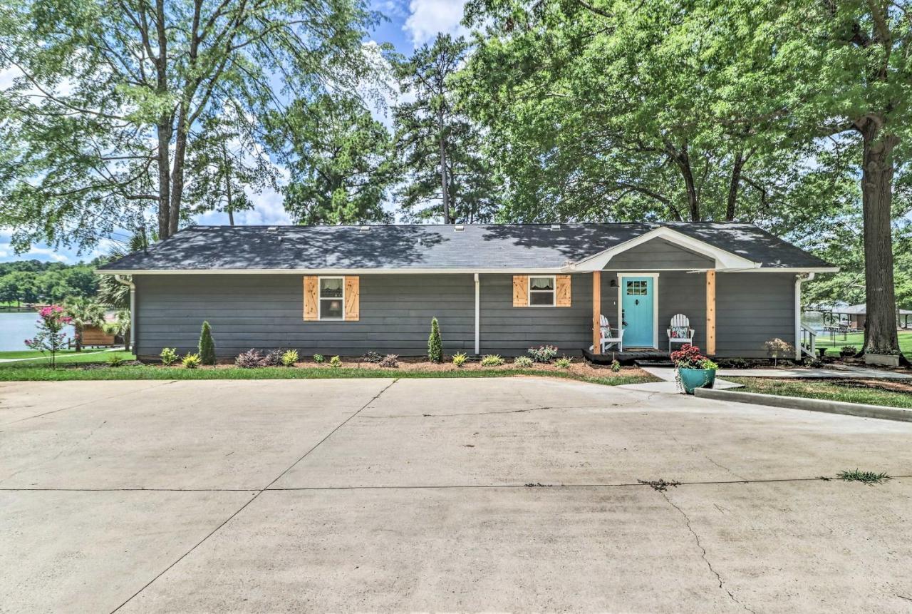 Waterfront Lake Sinclair Home With Boat Dock! Milledgeville Exteriör bild