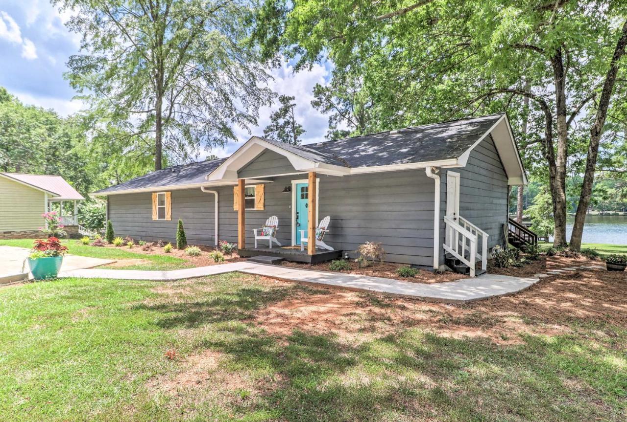 Waterfront Lake Sinclair Home With Boat Dock! Milledgeville Exteriör bild