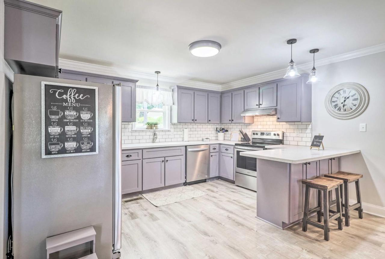 Waterfront Lake Sinclair Home With Boat Dock! Milledgeville Exteriör bild