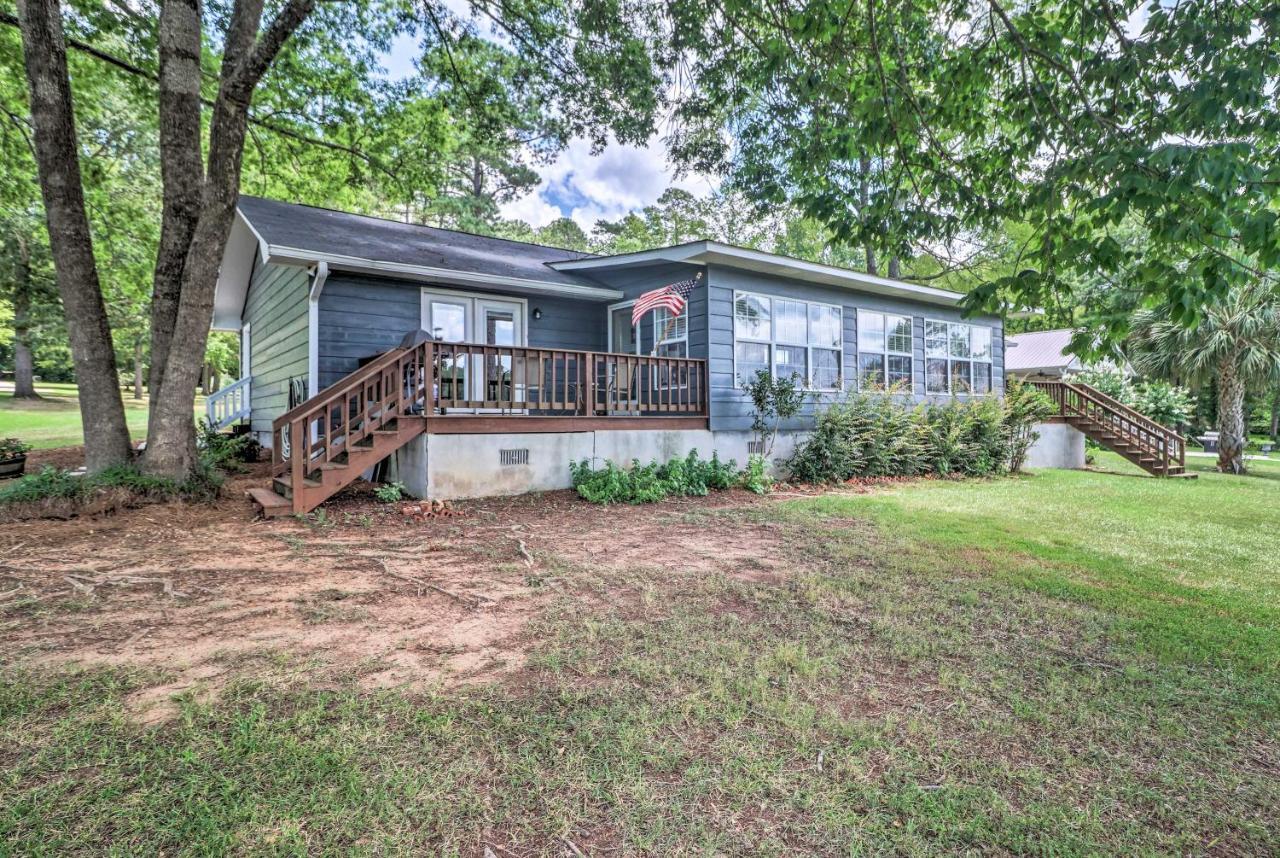 Waterfront Lake Sinclair Home With Boat Dock! Milledgeville Exteriör bild