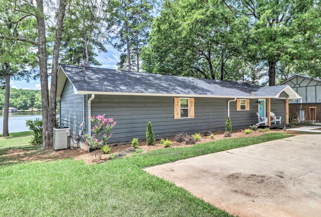 Waterfront Lake Sinclair Home With Boat Dock! Milledgeville Exteriör bild