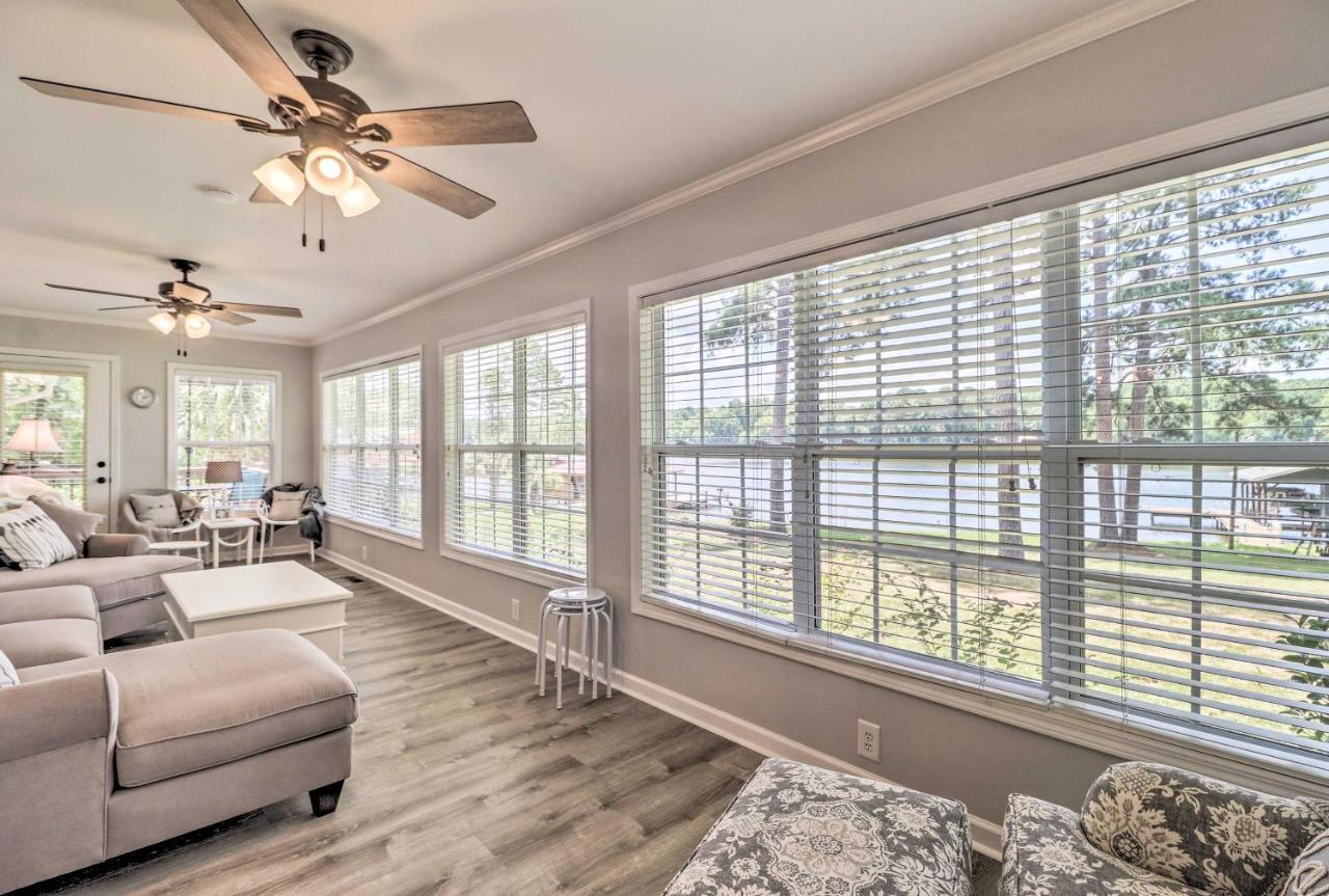 Waterfront Lake Sinclair Home With Boat Dock! Milledgeville Exteriör bild