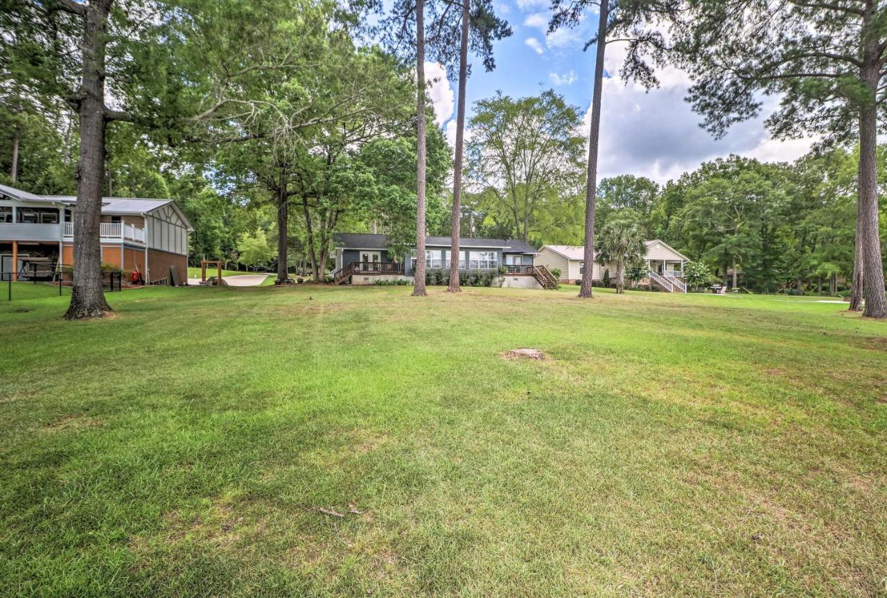 Waterfront Lake Sinclair Home With Boat Dock! Milledgeville Exteriör bild